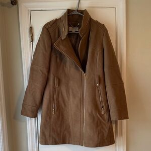Michael Kors Women's Wonderful Wool-Blend Coat. Size L